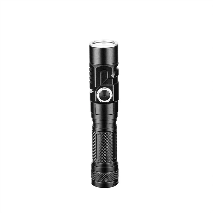 Pivoting Rechargeable Aluminium Flashlight  distributor