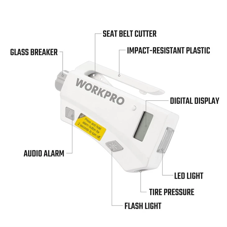 Multi Purpose Emergency Tool For Car