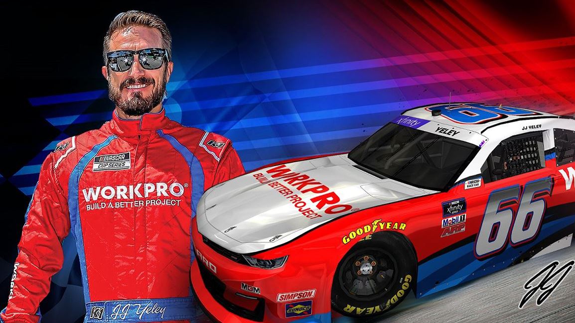 WORKPRO, 2021'de 8 NASCAR Xfinity Serisi Yarışına Sponsor Oldu