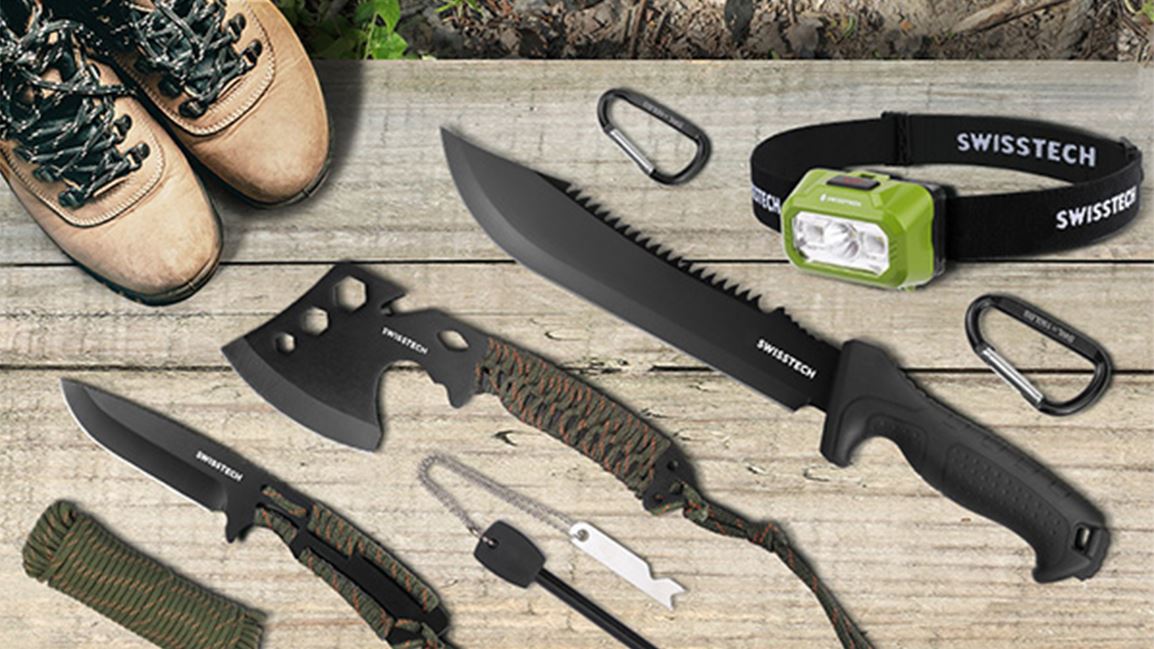 Bu Swiss plus Tech Outdoors Alet Seti Kesinlikle Eşsizdir