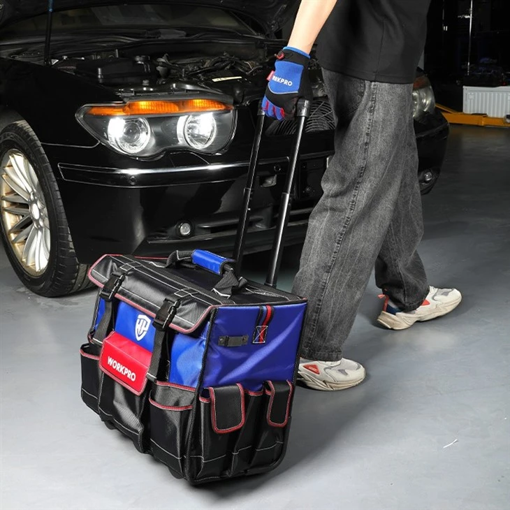 450mm Heavy Duty Rolling Tool Bag