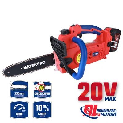 20V 10inç Fırçasız Zincirli Testere