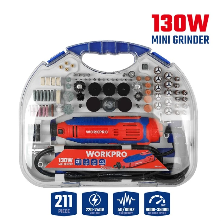 WORKPRO 211PARÇA MİNİ TAŞLAMA SETİ