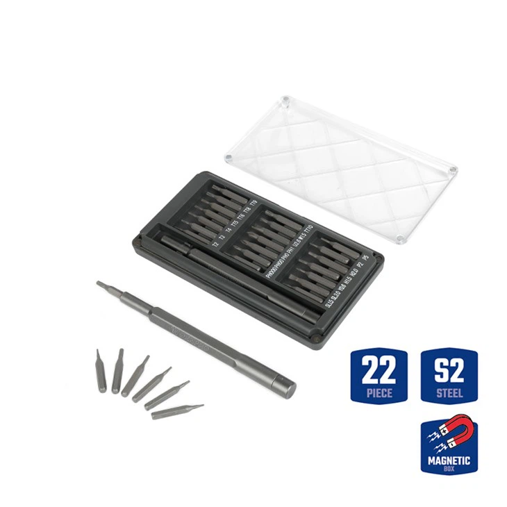 WORKPRO 21PC ALÜMİNYUM SAPLI HASSAS TORNAVİDA SETİ